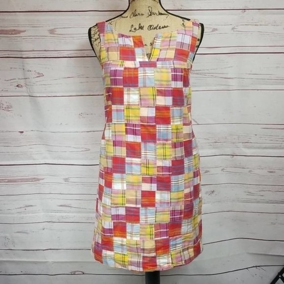 J. Crew Plaid Dress size 4 - Picture 1 of 7